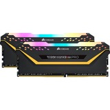 Corsair Vengeance CMW16GX4M2E3200C16-TUF módulo de memoria 16 GB 2 x 8 GB DDR4 3200 MHz, Memoria RAM negro, 16 GB, 2 x 8 GB, DDR4, 3200 MHz, 288-pin DIMM