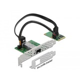 DeLOCK 95267 tarjeta y adaptador de interfaz Interno, Adaptador de red Mini PCI Express, Full-height / Half-length