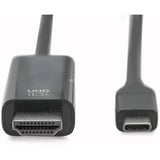 Digitus Cable adaptador USB-C > HDMI A, 4K @ 60HZ negro