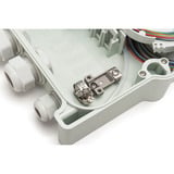 Digitus Caja de conexión FTTH/FTTB, equipada, OS2, 12 fibras, Caja de fíbra óptica gris