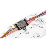 Digitus Protector de empalme por crimpar LWL, con aprobación de telecomunicaciones TS0338/96, Guía para cable plateado