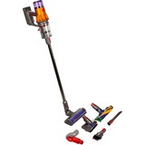 Dyson V12 Detect Slim Absolut, Aspirador vertical gris/Amarillo