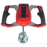 EINHELL Professional Akku-Farb-/Mörtelrührer TP-MX 18-2 Li BL - Solo, 18Volt, Agitador rojo/Negro