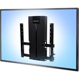 Ergotron 61-128-085 soporte para monitor 160 cm (63") Negro Pared, Soporte de pared negro, 31,8 kg, 116,8 cm (46"), 160 cm (63"), Ajustes de altura, Negro