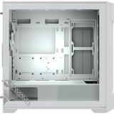 GIGABYTE C102 GLASS Midi Tower Blanco, Cajas de torre blanco, Midi Tower, PC, Blanco, Mini-ATX, Vidrio, Plástico, Acero, Juego