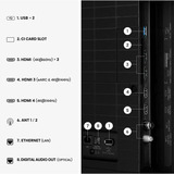 Hisense ULED 65E8S MiniLED, TV QLED negro/Gris oscuro
