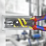 KNIPEX 82 02 200, Pinza rojo/Azul