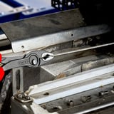 KNIPEX 82 02 200, Pinza rojo/Azul
