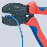 KNIPEX 97 52 36 SB, Crimpadora rojo/Azul