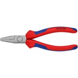 KNIPEX Alicates planos 20 02 160, Pinza rojo/Azul