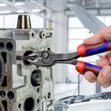 KNIPEX TwinGrip pinza frontal 82 02 200 rojo/Azul