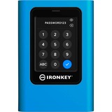 Kingston IronKey Vault Privacy 80 7.68 TB, Unidad de estado sólido azul/Negro