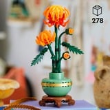 LEGO Botanicals Crisantemo, Juegos de construcción Juego de construcción, 18 año(s), Plástico, 278 pieza(s), 360 g