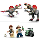 LEGO Jurassic World Escape del Spinosaurus, Juegos de construcción Juego de construcción, 9 año(s), Plástico, 820 pieza(s), 810 g