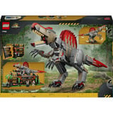LEGO Jurassic World Escape del Spinosaurus, Juegos de construcción Juego de construcción, 9 año(s), Plástico, 820 pieza(s), 810 g