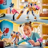 LEGO NINJAGO Meca Elemental Tecno de Sora, Juegos de construcción Juego de construcción, 7 año(s), Plástico, 209 pieza(s), 350 g