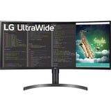 LG 35WN75CP-B.AEU pantalla para PC 88,9 cm (35") 3440 x 1440 Pixeles 4K Ultra HD LED Negro, Monitor LED negro/Plateado, 88,9 cm (35"), 3440 x 1440 Pixeles, 4K Ultra HD, LED, 5 ms, Negro