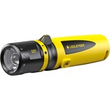 Ledlenser EX7 Negro, Amarillo Linterna universal, Luz de trabajo amarillo/Negro, Linterna universal, Negro, Amarillo, IPX8, 200 lm, 120 m, AAA