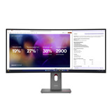 Lenovo ThinkVision P40WD-40, Monitor LED negro