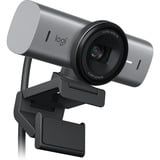 Logitech MX Brio cámara web 8,5 MP 4096 x 2160 Pixeles USB Grafito, Webcam gris/Negro, 8,5 MP, 4096 x 2160 Pixeles, 4K Ultra HD, 60 pps, 4x, Tapa de obturador