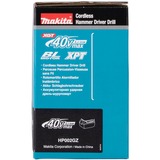 Makita Atornillador percutor a batería HP002GZ XGT, 40Volt, Martillo atornillador azul/Negro