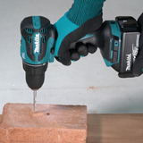 Makita DHP490Z, Martillo atornillador azul/Negro