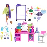 Mattel Extra Doll & Vanity Playset, Muñecos Muñeca fashion, Femenino, 3 año(s), Chica, Multicolor