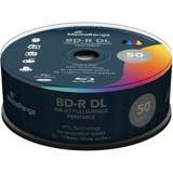 MediaRange MR510 disco blu-ray lectura/escritura (BD) BD-R DL 50 GB 25 pieza(s), Discos Blu-ray vírgenes 50 GB, BD-R DL, Caja para pastel, 25 pieza(s)
