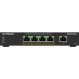 Netgear GS305EP Gestionado L2/L3 Gigabit Ethernet (10/100/1000) Energía sobre Ethernet (PoE) Negro, Interruptor/Conmutador negro, Gestionado, L2/L3, Gigabit Ethernet (10/100/1000), Bidireccional completo (Full duplex), Energía sobre Ethernet (PoE)