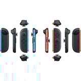 Nintendo Joy-Con 2 Negro, Azul, Rojo Bluetooth Palanca de mando Analógico/Digital Nintendo Switch 2, Gamepad negro/Multi color, Palanca de mando, Nintendo Switch 2, Capture button, Cruceta, Botón de inicio, Analógico/Digital, Inalámbrico, Bluetooth