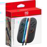 Nintendo Joy-Con 2 Negro, Azul, Rojo Bluetooth Palanca de mando Analógico/Digital Nintendo Switch 2, Gamepad negro/Multi color, Palanca de mando, Nintendo Switch 2, Capture button, Cruceta, Botón de inicio, Analógico/Digital, Inalámbrico, Bluetooth