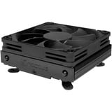 Noctua NH-L9i chromax.black Procesador Enfriador 9,2 cm Negro, Disipador de CPU negro, Enfriador, 9,2 cm, 600 RPM, 2500 RPM, 23,6 dB, 57,5 m³/h