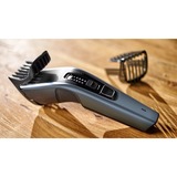 Philips 3000 series Cortapelos HC3530/15, Cortador de pelo plateado, Negro, Azul, 0,5 mm, 2,3 cm, 4,1 cm, Acero inoxidable, AC/Batería