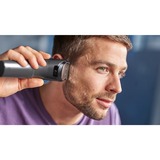 Philips 3000 series Cortapelos HC3530/15, Cortador de pelo plateado, Negro, Azul, 0,5 mm, 2,3 cm, 4,1 cm, Acero inoxidable, AC/Batería
