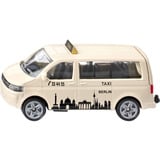 SIKU VW T5 taxi van Modelo a escala del minibus "Samba Bus" Previamente montado, Automóvil de construcción Modelo a escala del minibus "Samba Bus", Previamente montado, VW T5 taxi van, Cualquier género, Metal, Plástico, Blanco