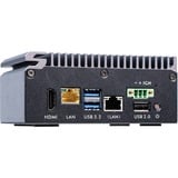 Shuttle Edge PC SPCEL03 0,46 l tamaño PC Negro x6413E Intel® SoC BGA 1493 1,5 GHz, Barebone gris oscuro, 0,46 l tamaño PC, Mini PC barebone, Intel® SoC, BGA 1493, DDR4-SDRAM, SATA