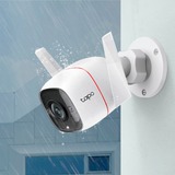 TP-Link Tapo C310 Cubo Cámara de seguridad IP Exterior 2304 x 1296 Pixeles Pared, Cámara de vigilancia blanco, Cámara de seguridad IP, Exterior, Inalámbrico y alámbrico, CE, NCC, Pared, Blanco