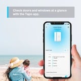 TP-Link Tapo T110 sensor de puerta / ventana Inalámbrico Puerta/ventana Blanco, Detector de apertura blanco, Inalámbrico, Blanco, 922 MHz, Puerta/ventana, 0 - 40 °C, CR2032