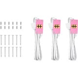 Thermaltake CT140 EX ARGB Sync PC Cooling Fan Pink, Ventilador rosa neón