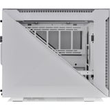 Thermaltake Divider 200 TG Micro Torre Blanco, Cajas de torre blanco, Micro Torre, PC, Blanco, micro ATX, Mini-ITX, SPCC, 18,5 cm