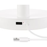 Unold Breezy, Ventilador blanco/Gris, Ventilador con aspas para el hogar, Gris, Blanco, Mesa, Plástico, Botones, Blanco
