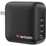 Verbatim Cargador Mini-GaN 165W 4 Puertos negro