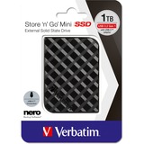 Verbatim Store 'n' Go Mini 1 TB, Unidad de estado sólido negro
