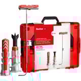 fischer Acción L-BOXX 102 DuoLine, Pasador gris claro/Rojo