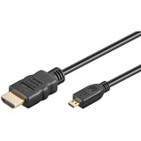 goobay Cable Micro HDMI de alta velocidad > HDMI con Ethernet negro