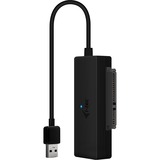 i-tec Cable Adaptador convertidor USB 3.0 a SATA III negro, USB, SATA, Negro, 12 V, 70 mm, 34 mm
