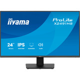 iiyama X2491HS-B1, Monitor LED negro (mate)