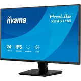 iiyama X2491HS-B1, Monitor LED negro (mate)