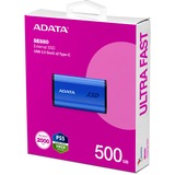 ADATA SE880 500 GB, Unidad de estado sólido azul