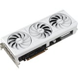 ASUS Prime -RX9070XT-O16G-WHITE AMD Radeon RX 9070 XT 16 GB GDDR6, Tarjeta gráfica blanco, Radeon RX 9070 XT, 16 GB, GDDR6, 256 bit, 7680 x 4320 Pixeles, PCI Express 5.0